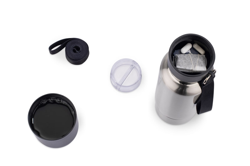 Butelka termiczna ze smyczką RON 500 ml - obrazek 19