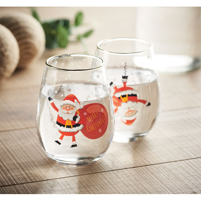 Zestaw 2 szklanek świątecznych NOEL - obrazek 5