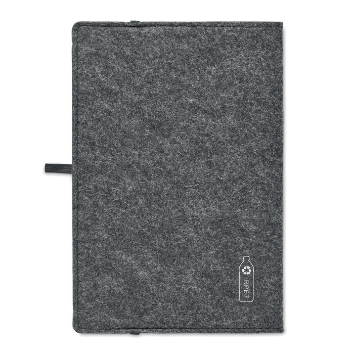 Notes A5 z filcu RPET FELTBOOK - obrazek 2
