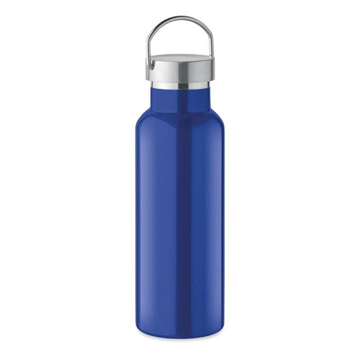 MO2107-04 gadżety reklamowe Butelka podwójna ścianka500 ml Niebieski zdjecie 3-perspektywa