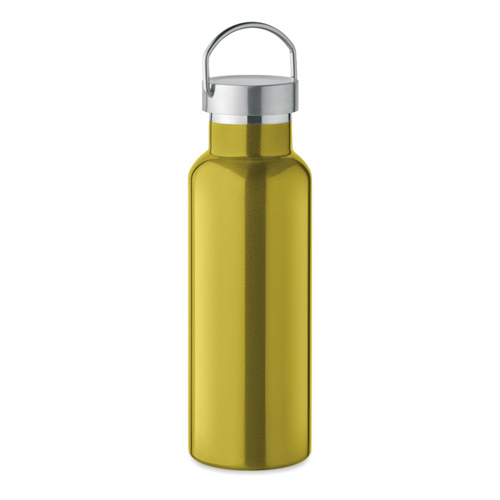 MO2107-48 gadżety reklamowe Butelka podwójna ścianka500 ml Jasny zielony zdjecie 3-perspektywa