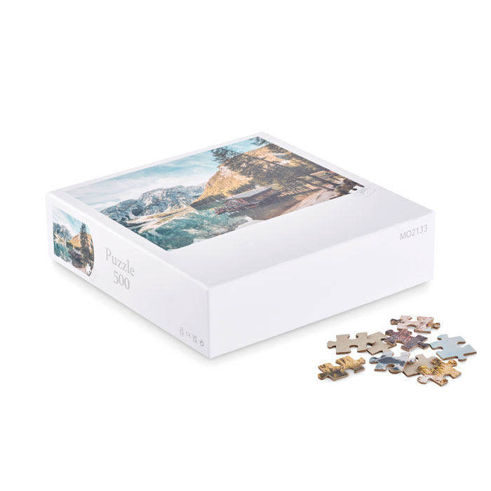 Puzzle 500 elementów w pudełku PAZZ