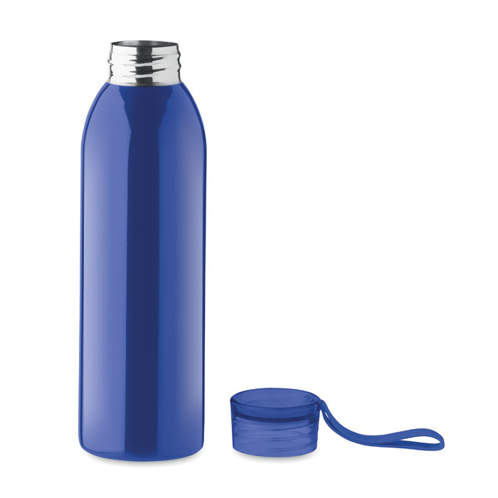 MO2241-04 gadżety reklamowe Butelka ze stali 650ml Niebieski zdjecie 3-perspektywa