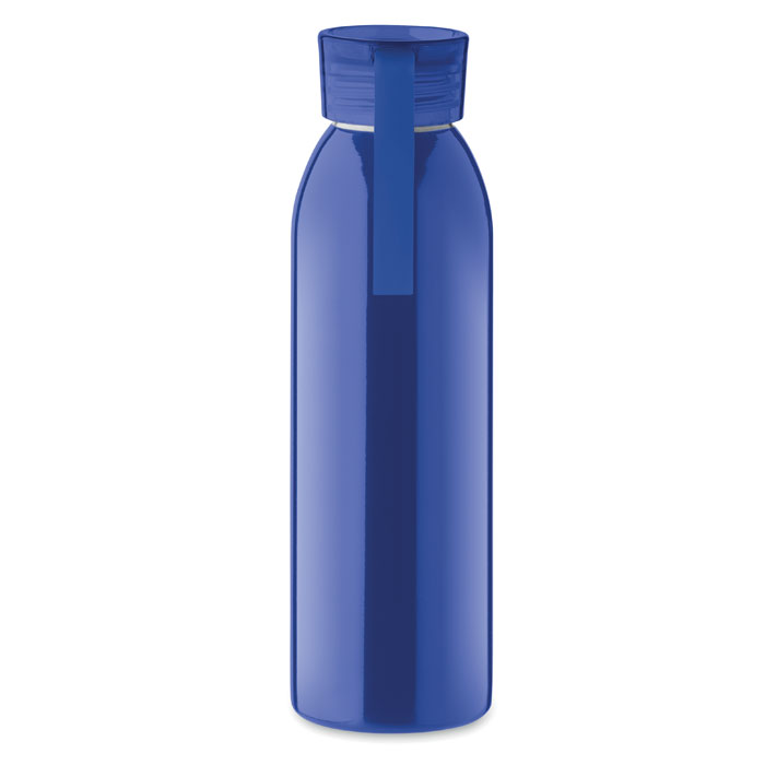MO2241-04 gadżety reklamowe Butelka ze stali 650ml Niebieski zdjecie 2-widok z boku