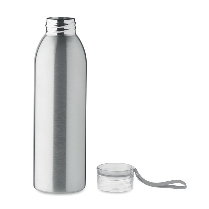 MO2241-16 gadżety reklamowe Butelka ze stali 650ml Srebrny zdjecie 3-perspektywa