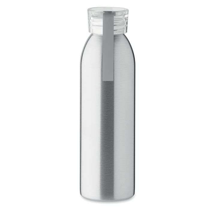 MO2241-16 gadżety reklamowe Butelka ze stali 650ml Srebrny zdjecie 2-widok z boku