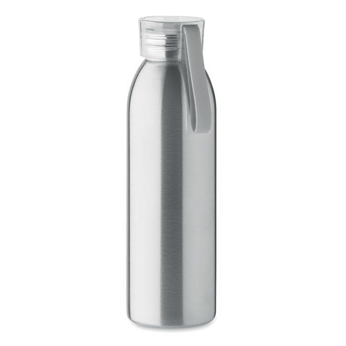 MO2241-16 gadżety reklamowe Butelka ze stali 650ml Srebrny z logo