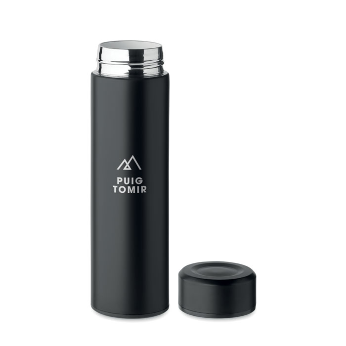 MO2383-03 gadżety reklamowe Butelka z ceramiką 420 ml Czarny zdjecie 3-perspektywa