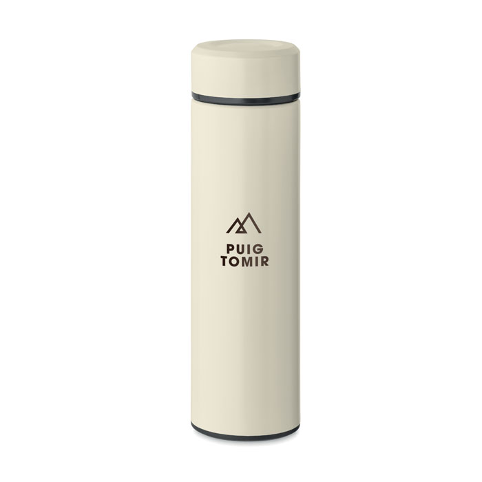 MO2383-43 gadżety reklamowe Butelka z ceramiką 420 ml Biały zdjecie 3-perspektywa