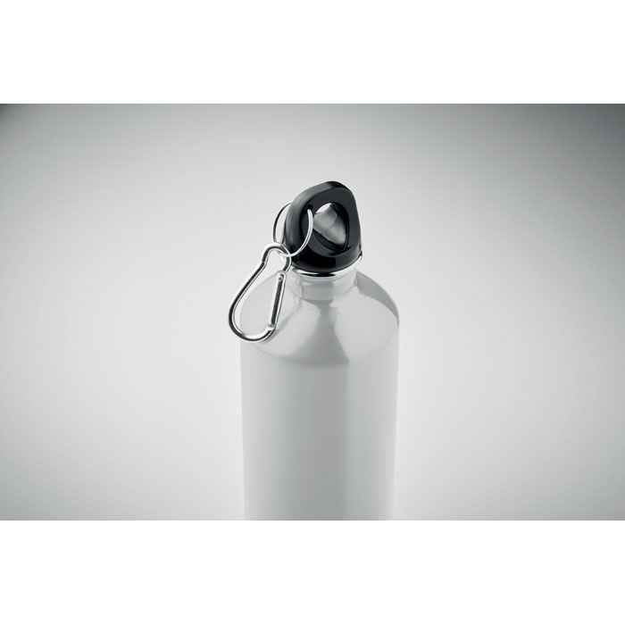 MO2404-06 gadżety reklamowe Butelka z pojedynczą 750ml Biały zdjecie 3-perspektywa