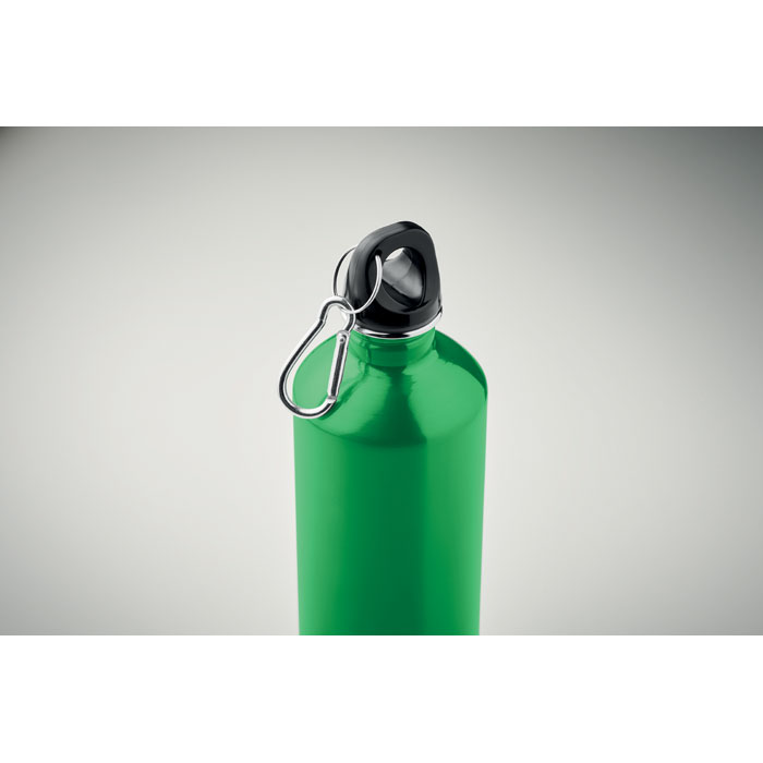 MO2404-09 gadżety reklamowe Butelka z pojedynczą 750ml Zielony zdjecie 2-widok z boku