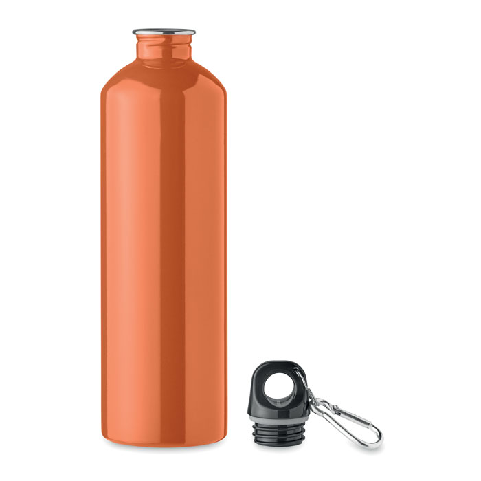 MO2404-10 gadżety reklamowe Butelka z pojedynczą 750ml Pomarańczowy zdjecie 2-widok z boku