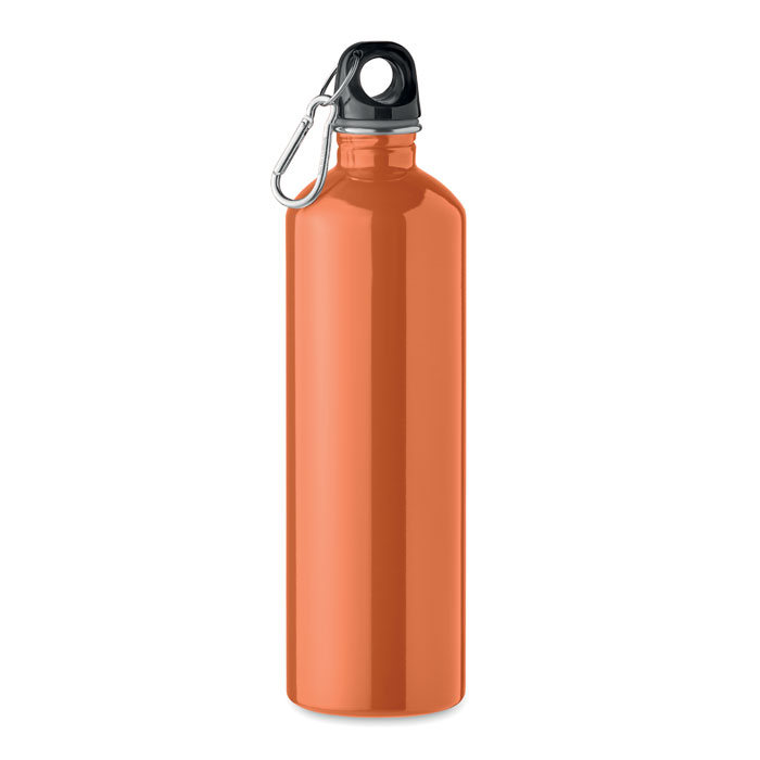 MO2404-10 gadżety reklamowe Butelka z pojedynczą 750ml Pomarańczowy z logo