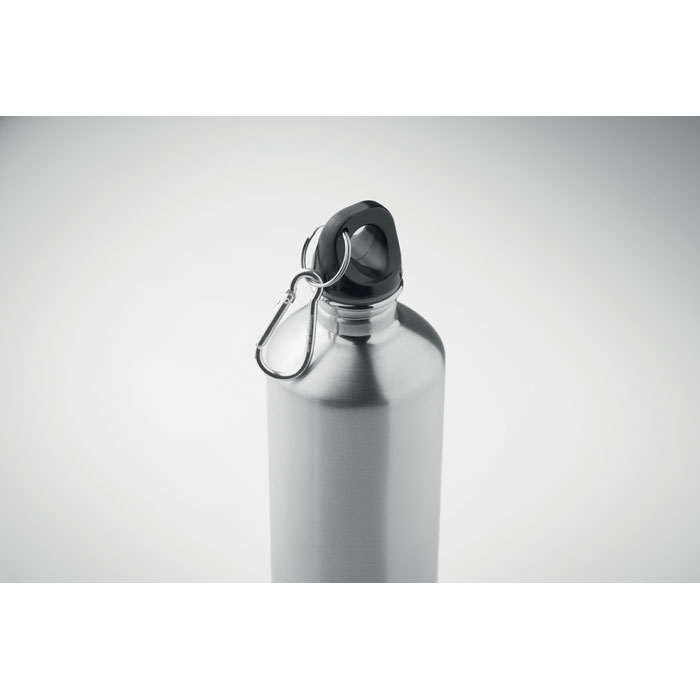 MO2404-16 gadżety reklamowe Butelka z pojedynczą 750ml Srebrny zdjecie 2-widok z boku