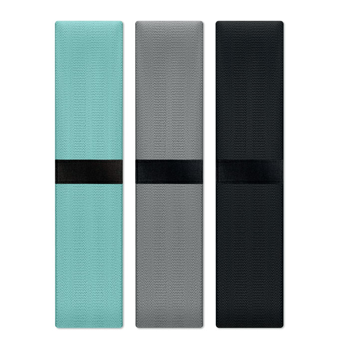 Zestaw 3 opasek fitness w etui BANDA - obrazek 2