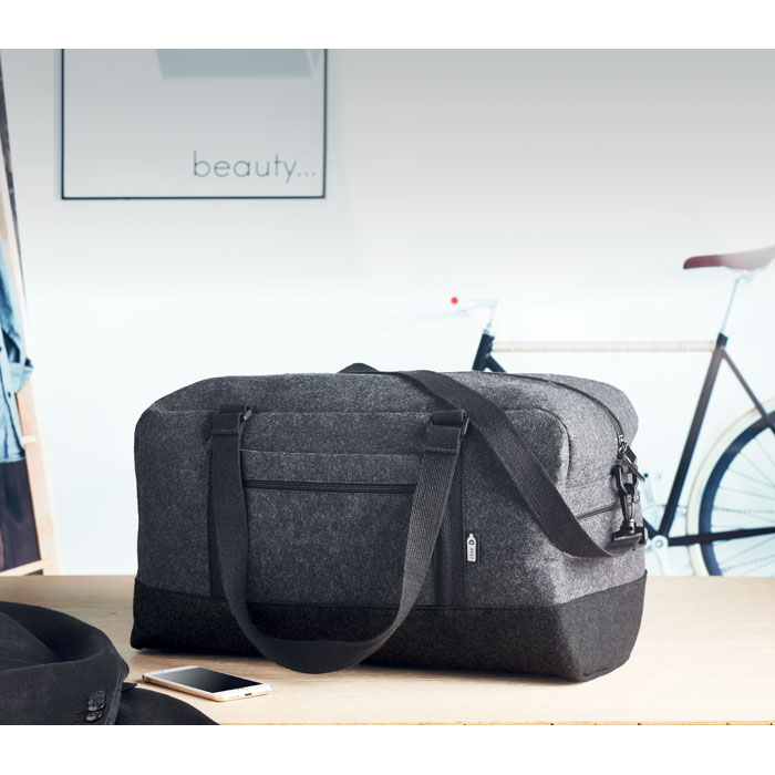 Torba weekendowa z filcu RPET INDICO BAG - obrazek 6