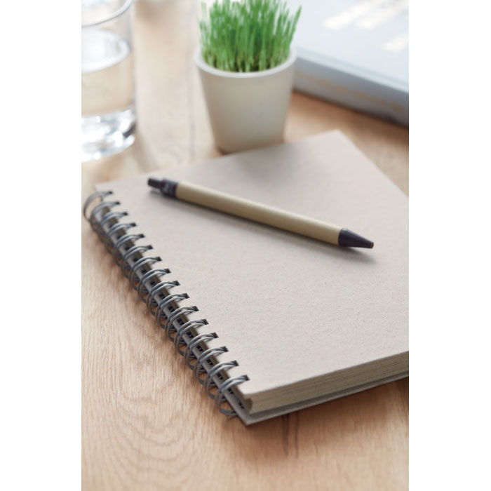NotesA5 kratkę, papier z trawy GRASS BOOK - obrazek 6