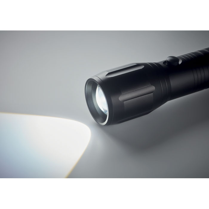 Duża aluminiowa latarka LED ENTO - obrazek 7