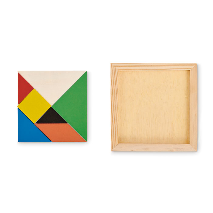 Drewniane puzzle Tangram TANGRAM - obrazek 2