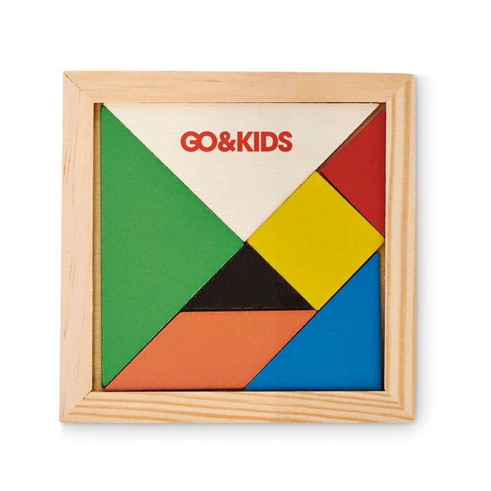 Drewniane puzzle Tangram TANGRAM - obrazek 4
