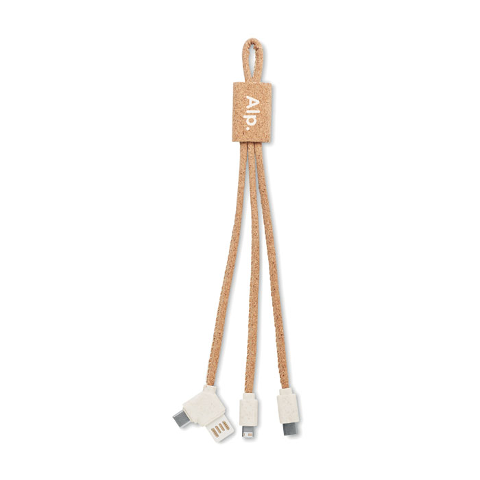 Kabel do ładowania 3 w 1 korek CABIE - obrazek 2