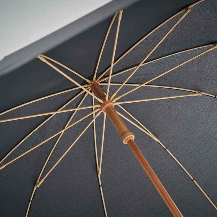 Parasol RPET/bambus 23,5 cala TUTENDO - obrazek 6