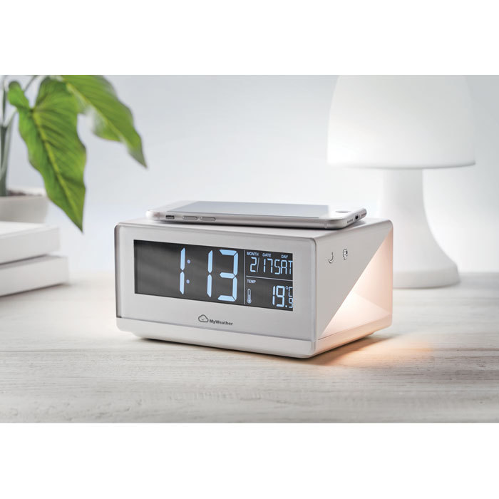 Zegar/bezprzewodowa ładowarka SKY WIRELESS - obrazek 6