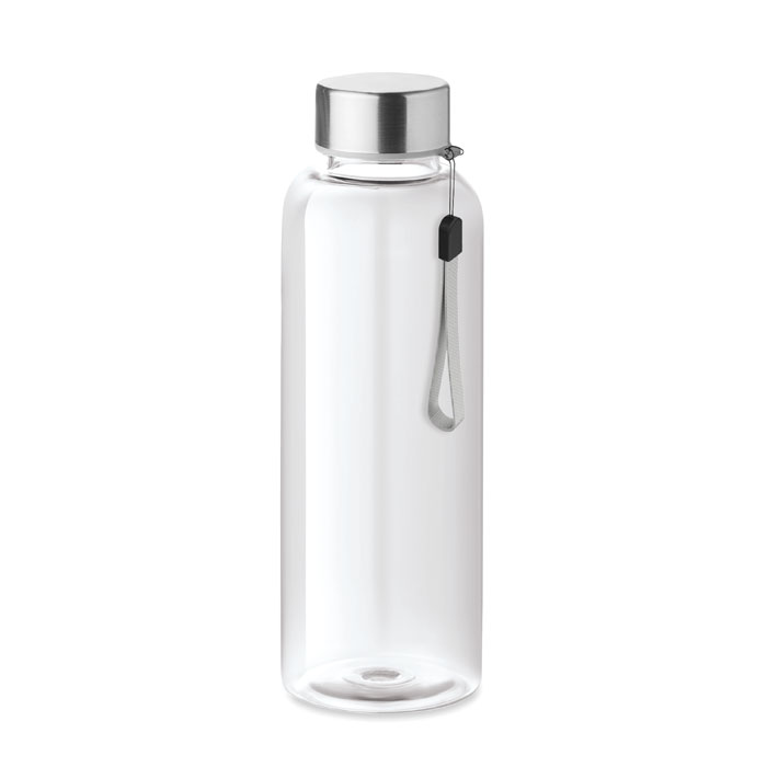MO9910-22 gadżety reklamowe Butelka 500 ml z RPET Przezroczysty z logo