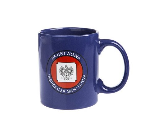Kubek reklamowy Tomek z logo firmy