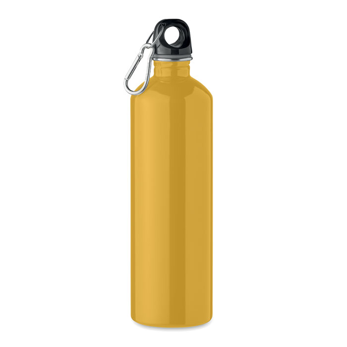 MO2404-78 gadżety reklamowe Butelka z pojedynczą 750ml Musztardowy z logo