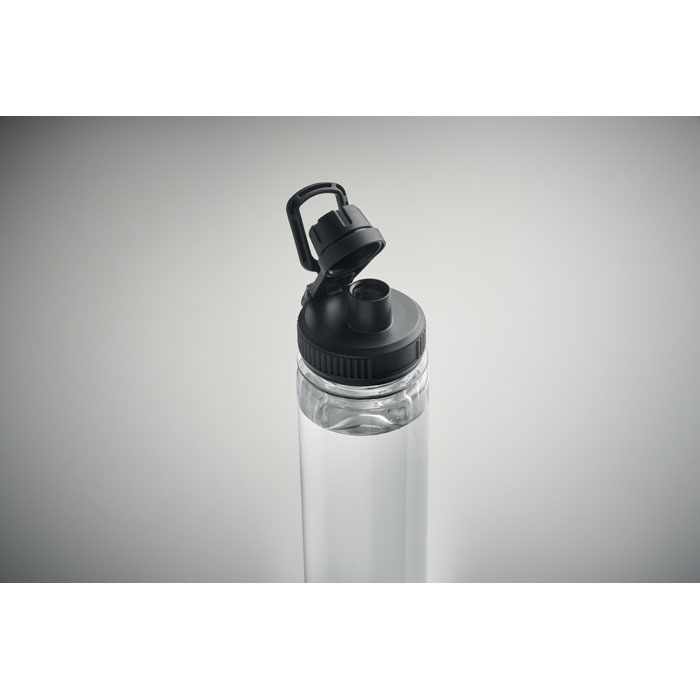 MO2575-03 gadżety reklamowe Butelka RPET 750 ml Czarny zdjecie 4