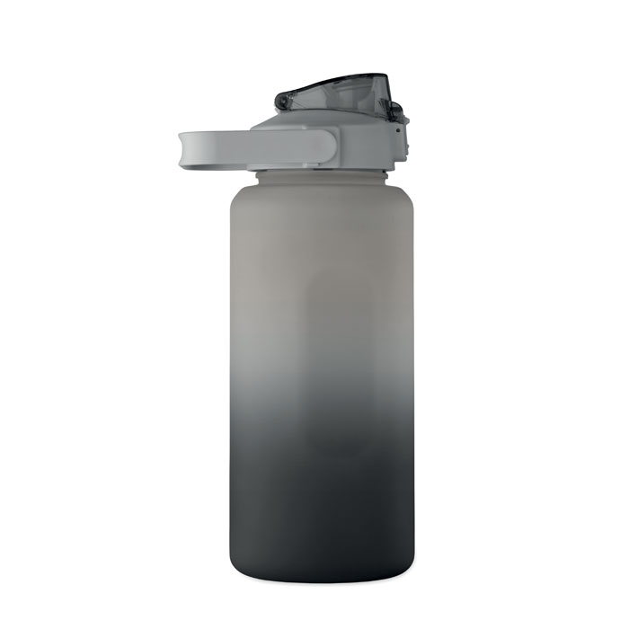 MO2791-03 gadżety reklamowe Butelka na wodę RPET 2000ml Czarny zdjecie 4