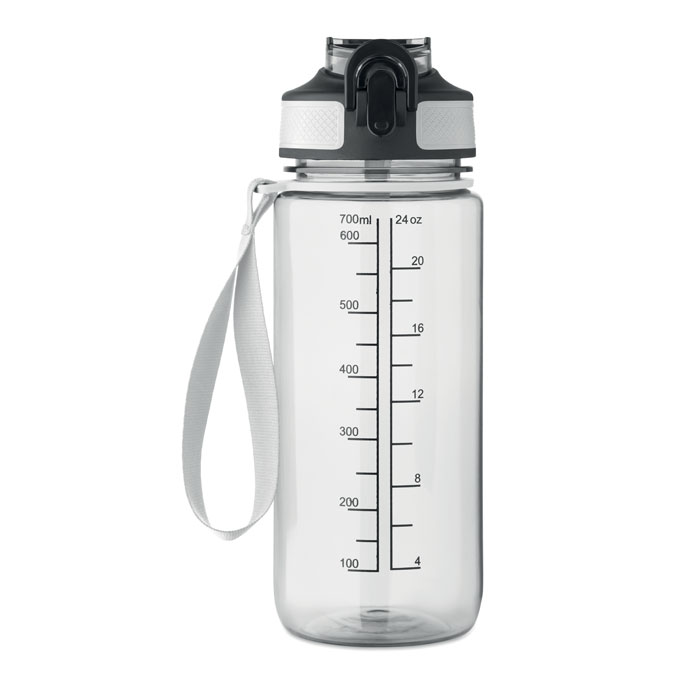 MO2792-22 gadżety reklamowe Butelka sportowa 700 ml MO2792-27 Przezroczysty zdjecie 2-widok z boku
