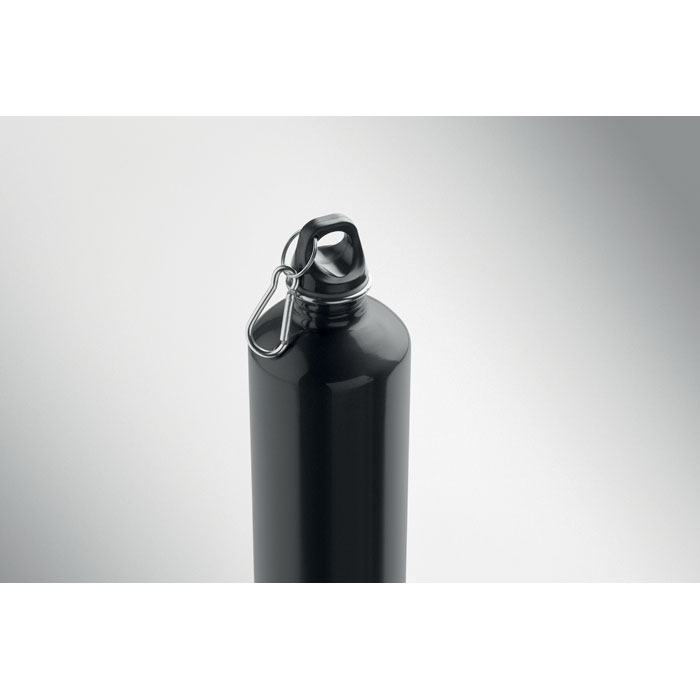 MO2829-03 gadżety reklamowe Butelka z 1 ścianką 1000 ml Czarny zdjecie 3-perspektywa