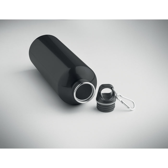 MO2829-03 gadżety reklamowe Butelka z 1 ścianką 1000 ml Czarny zdjecie 4