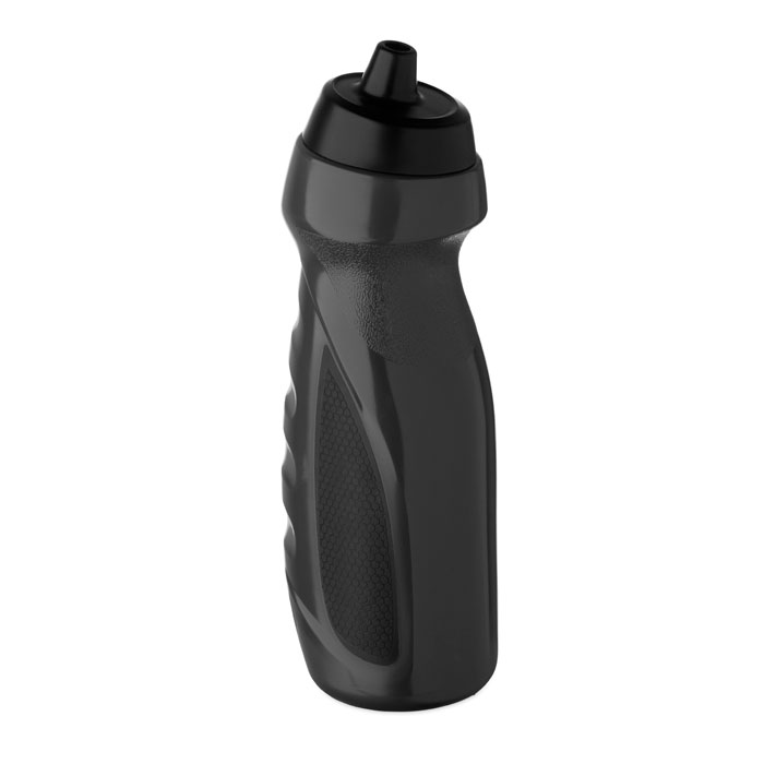 MO2880-03 gadżety reklamowe Butelka sportowa 700 ml Czarny z logo