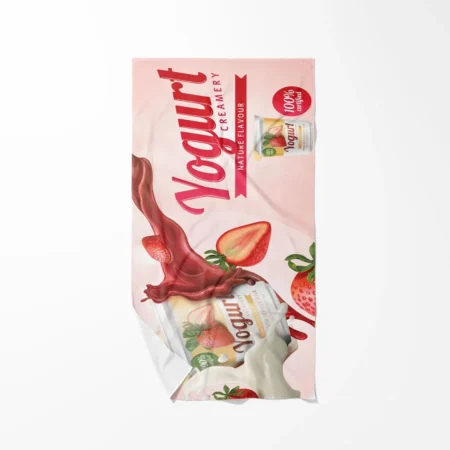 ręcznik z mikrofibry z nadrukiem logo firmy