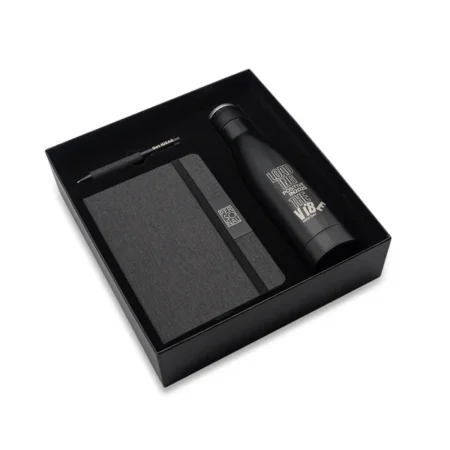 Zestaw biznesowy Pure Black z logo