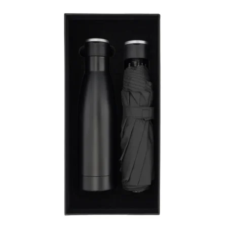 Zestaw biznesowy z logo Duo Black