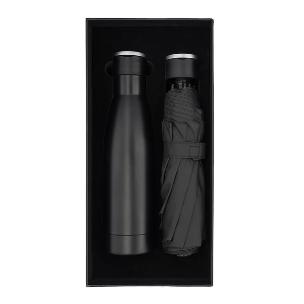 Zestaw biznesowy z logo Duo Black