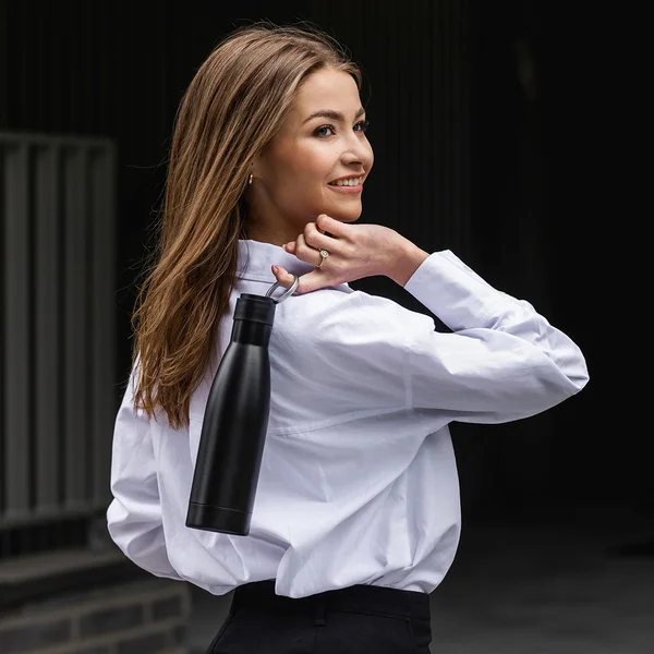 zestaw biznesowy Duo Black z logo firmy