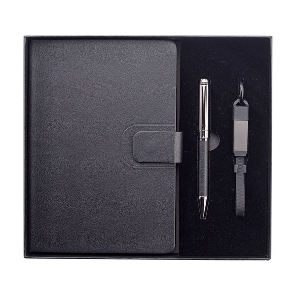 zestaw biznesowy Smart Black z logo firmy