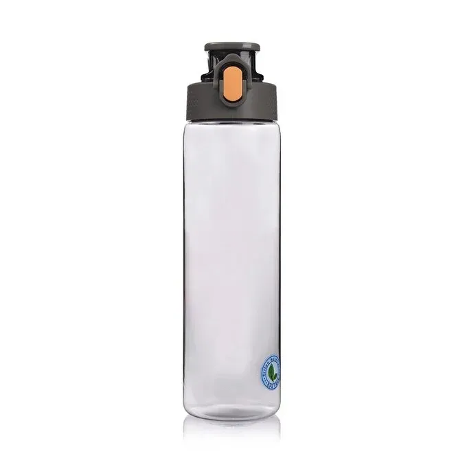 Bidon Kinetic Flow Clear 750 ml szary