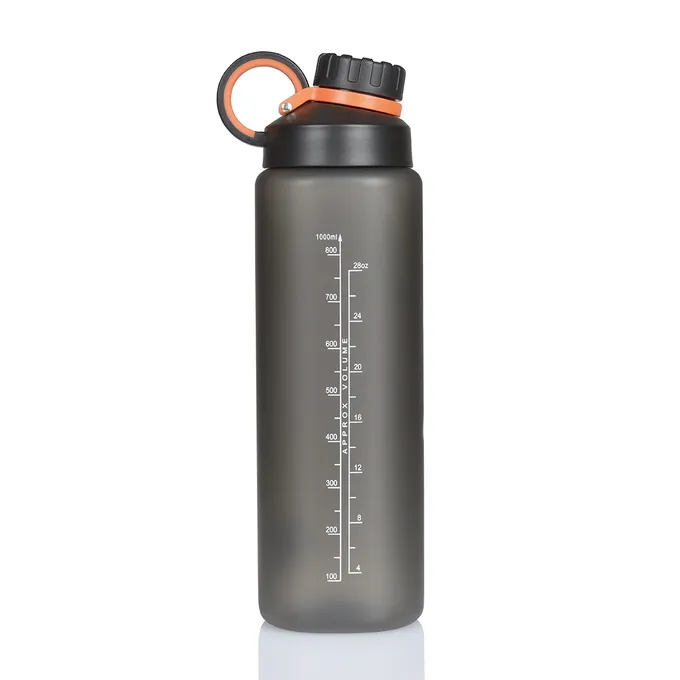 Bidon Kinetic Hydra Mat 1L szary